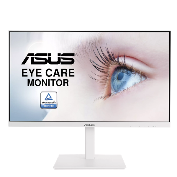 ASUS 27" VA27DQSB-W IPS 1920x1080 5ms 250cd 75Hz HDMI DP USB-Hub D-Sub MM Swivel Pivot HAS White
