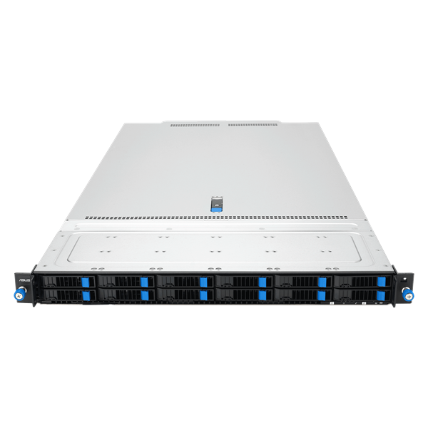 Фото ASUS RS700-E12-RS12U, 1U, 2 x Intel Xeon 6 LGA 4710, 32 x DDR5 6400, 12 x 2.5" hsb NVMe SATA* SAS*, 2 x PCIE Gen5 x16, 2 x OCP3.0, 2 x M.2 Gen5 x2 (2280 2260), PSU 2x 2000W