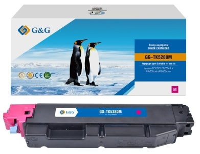 Тонер-картридж G&G GG-TK5280M TK5280M пурпурный (11000стр.) для Kyocera ECOSYS P6235cdn/M6235cidn/M6635cidn