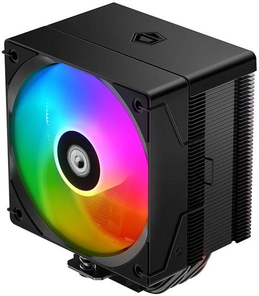 Фото ID-COOLING SE-904-XT ARGB BLACK LGA1851/1700/1200/115X/AM5/AM4 (16шт/кор, TDP 180W, PWM, 4 тепл.трубки прямого контакта, FAN 100mm, Addressable RGB LED) RET