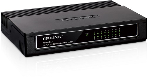 Фото TP-Link TL-SF1016D, 16-Port 10/100 Mbps Desktop Switch