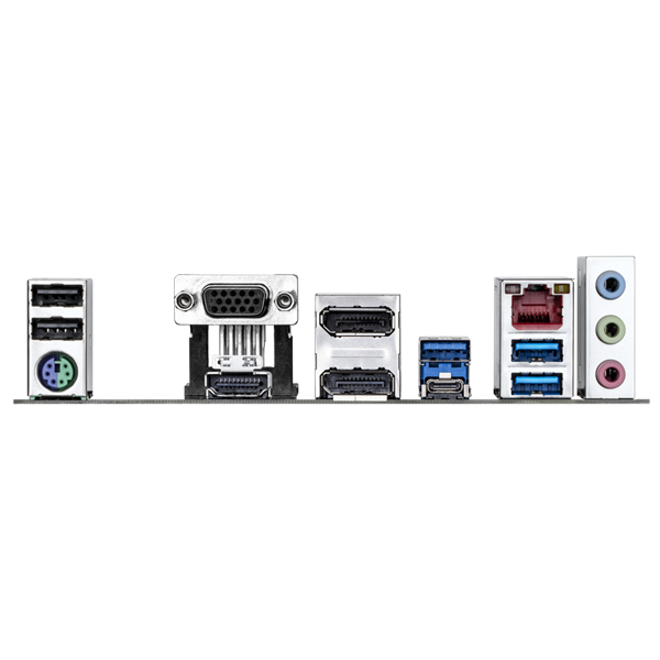 Фото GIGABYTE B760M DS3H GEN5, LGA1700, B760, 4*DDR5, 4*SATA, 2*M.2, 3*USB 3.2, 2*USB 2.0, Type-C, 1*PCIx16, 2*PCIx1, D-Sub+HDMI+2*DP ,mATX