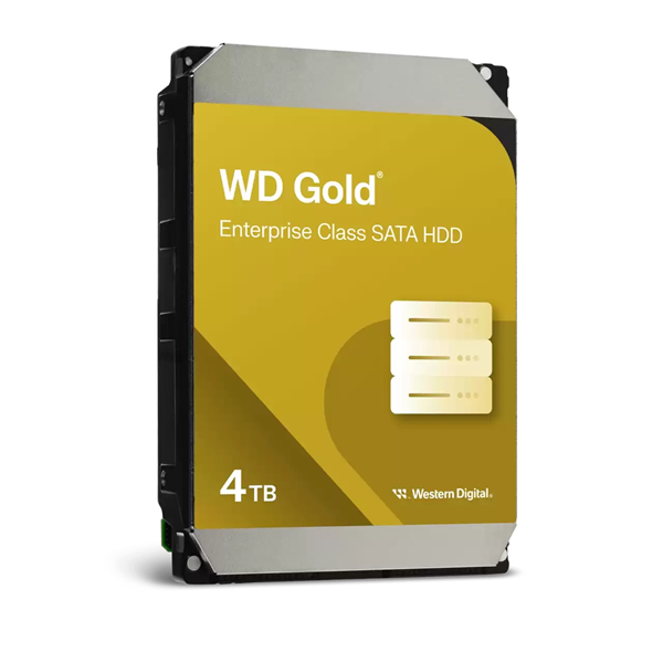 Фото Western Digital GOLD HDD 3,5" SATA 4Tb, 7200rpm, 256MB buffer, WD4004FRYZ, 1 year