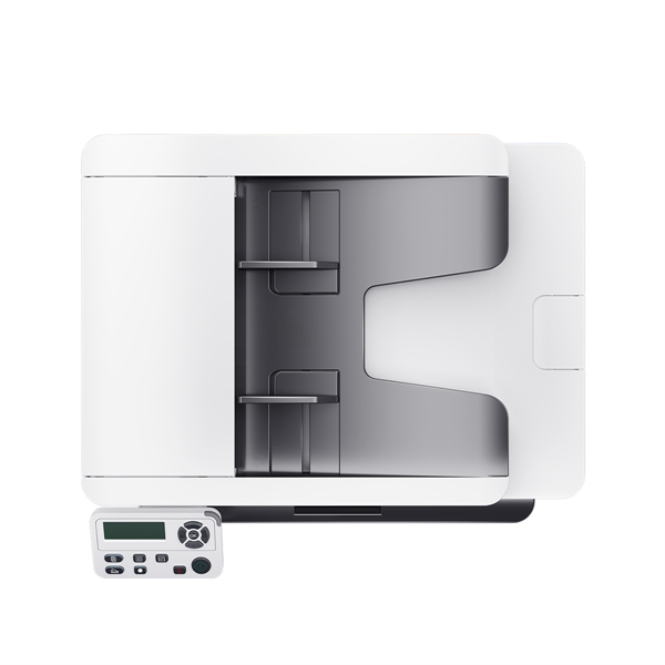 Фото Pantum M7100DN, P/C/S, Mono laser, A4, 33 ppm (max 60000 p/mon), 525 MHz, 1200x1200 dpi, 256 MB RAM, PCL/PS, Duplex, ADF50, paper tray 250 pages, USB, LAN, start. cartridge 6000 pages