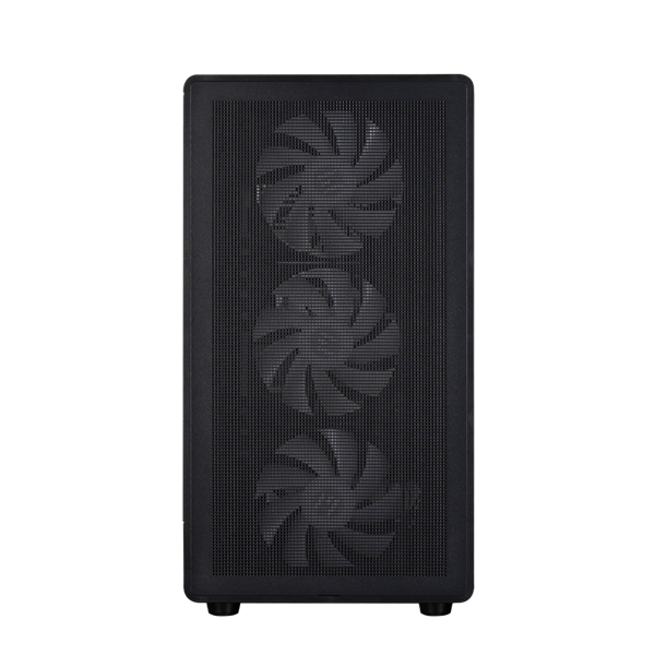 Фото ZALMAN M5, MATX, BLACK, WINDOW, 1xCombo (3.5'' or 2.5''), 1x3.5", 2x2.5", 1xUSB2.0, 1xUSB3.0, 1xUSB Type-C, FRONT 3x120mm ARGB, REAR 1x120mm ARGB