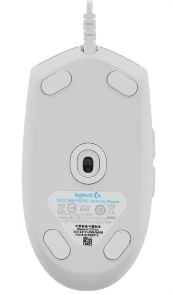 Фото Logitech Gaming Mouse G102 LIGHTSYNC, 8000dpi, White, CN, [910-005809]
