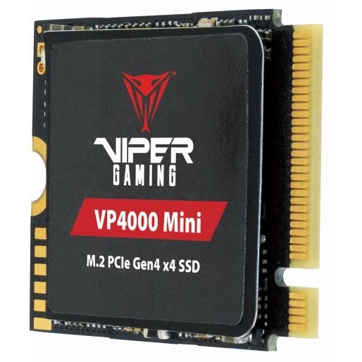 Фото Patriot Viper VP4000 Mini 1TB M.2 2230 NVMe PCIe 4.0 x4 R5000/W3500 TBW 250TB 3D NAND TLC