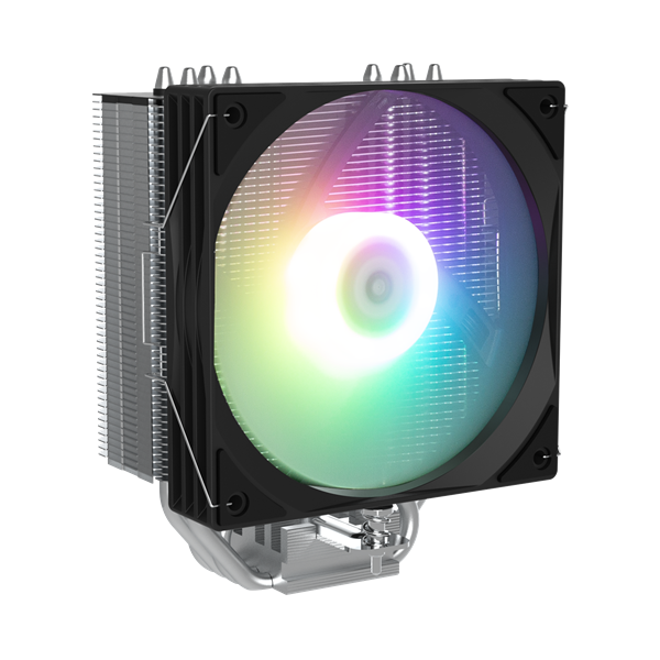 ZALMAN CNPS9X OPTIMA2, 120mm ARGB FAN, 4 HEAT PIPES, 4-PIN PWM, 800-1500 RPM, 29.5DBA MAX, HYDRO BEARING, FULL SOCKET SUPPORT
