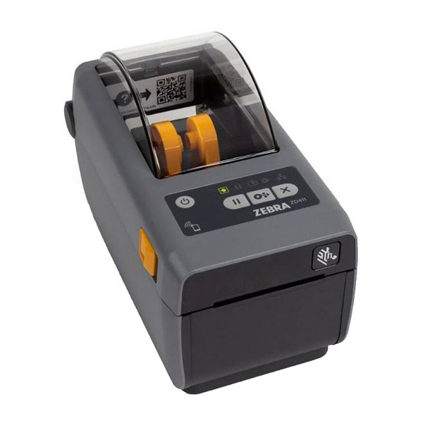 Фото Zebra ZD411, DT, 2", 203 dpi, USB, USB Host, modular Connectivity Slot, BTLE5 (CN)