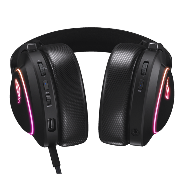 Фото ASUS ROG DELTA II, 2.4GHz, Bluetooth,3.5mm, 315g, 20Hz~20kHz, RGB Lighting