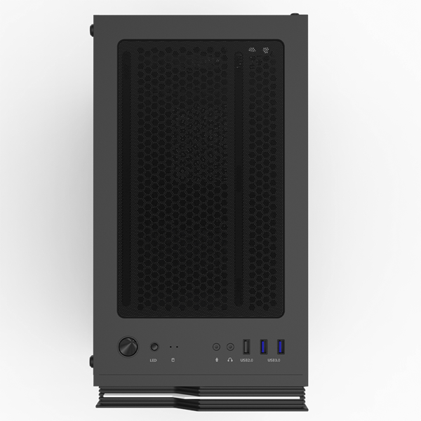 Фото ZALMAN T4 PLUS, MATX, BLACK, WINDOW, 1 x Combo (3.5'' or 2.5''), 1x3.5'', 2x2.5", 1xUSB2.0, 2xUSB3.0, REAR 1x120mm ARGB