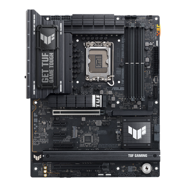 ASUS TUF GAMING Z890-PLUS WIFI, LGA1851, Z890, 4*DDR5, 4*SATA, 4*M.2, 6*USB 3.2, Type-C, 2*PCIx16, 1*PCIx4, 2*PCIx1, Thunderbolt™ 4, HDMI+DP, ATX; 90MB1IQ0-M0EAY0