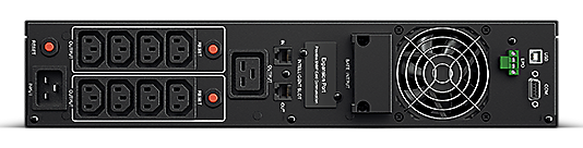Фото CyberPower OLS3000ERT2U 3000VA/2700W USB/RS-232/EPO/SNMPslot/RJ11/45/EBM (8 IEC С13, 1 IEC C19)