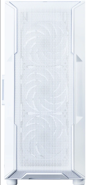 Фото ZALMAN i3 NEO V2, ATX, WHITE, FRONT MESH, WINDOW, 2xCombo (3.5" or 2.5"), 1x2.5", 1xUSB Type C, 1xUSB3.0, FRONT 3x120mm FRGB, REAR 1x120mm FRGB
