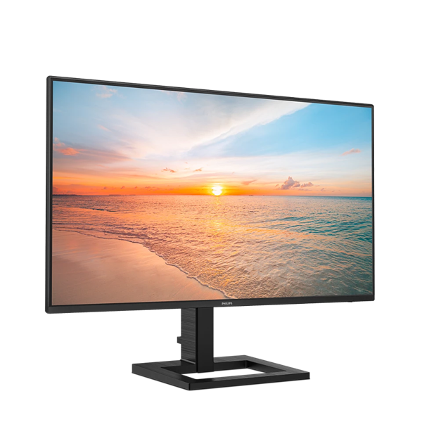 Фото 23,8" Philips 24E1N1300AE 1920x1080, WLED, 16:9, IPS, 300cd, 1300:1, 4ms, 178/178, HDMI, USB-hub 2хUSB 3.2, USB-C(65W) 120Hz, Speakers, Tilt, HAS, Internal, VESA, Black, 3y