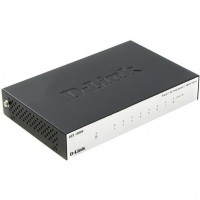 Фото D-Link Неуправляемый коммутатор, 8x100Base-TX, корпус металл