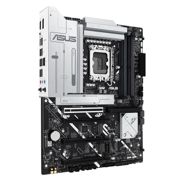 Фото ASUS PRIME Z890-P WIFI, LGA1851, Z890, 4*DDR5, 4*SATA, 4*M.2, 3*USB 3.2, 4*USB 2.0, Type-C, 4*PCIx16, HDMI+DP, ATX; 90MB1I70-M0EAY0
