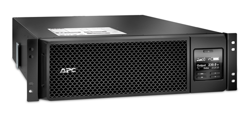 Фото APC Smart-UPS SRT RM, 5000VA/4500W, On-Line, Extended-run, Rack 3U (Tower convertible), Pre-Inst. Web/SNMP, with PC Business, Black, 1 year warranty