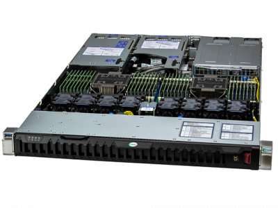 Supermicro SuperServer 1U 121H-TNR/ 2x4410Y/ 4x64Gb/ 1xSSD 960Gb/ 12x2.5" (4xNVMe)AOC-S3908L/ 2x1Gb/ SFT-DCMS-SINGLE/ 6th config