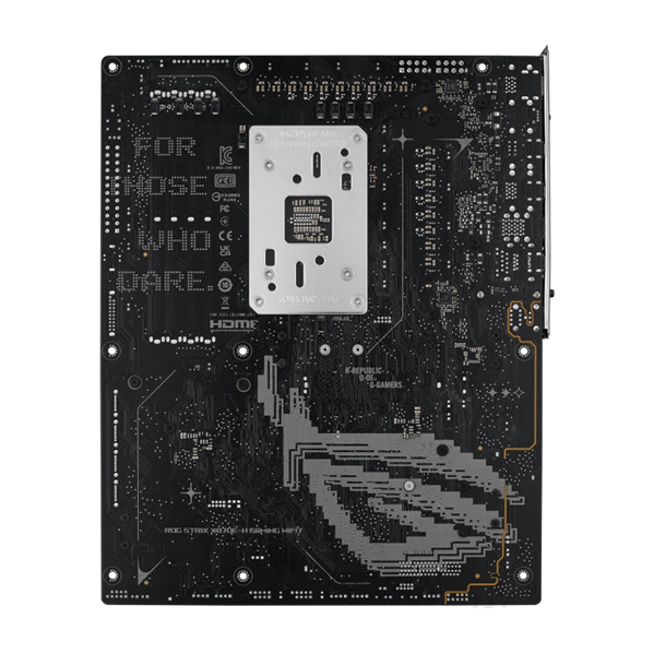 Фото ASUS ROG STRIX X870E-H GAMING WIFI7 AM5, X870, 4*DDR5, 4*SATA, 4*M.2, 8*USB 3.2, 6*USB4, 2*Type-C, 2*PCIx16, HDMI, ATX; 90MB1M90-M0EAY0