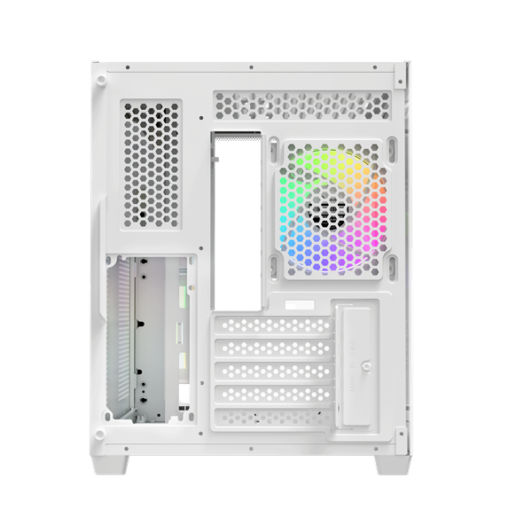 Фото Ocypus Iota C50 WH Curve ARGB Digital, MATX, Type-C*1, USB3.0*2, REAR 1x120mm ARGB, MB SIDE 2x120mm ARGB