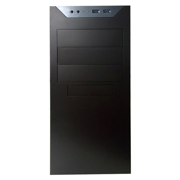 Фото MidiTower Powerman BA833 Black PM-600ATX-F U3.0*2+A(HD) ATX, mATX