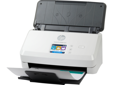 Фото HP ScanJet Pro N4000 snw1 (CIS, A4, 600 dpi, Ethernet 10/100Base-TX, USB 3.0, Wi-Fi, ADF 50 sheets, Duplex, 40 ppm/80 ipm)