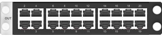 Novastar H_20xRJ45 sending card