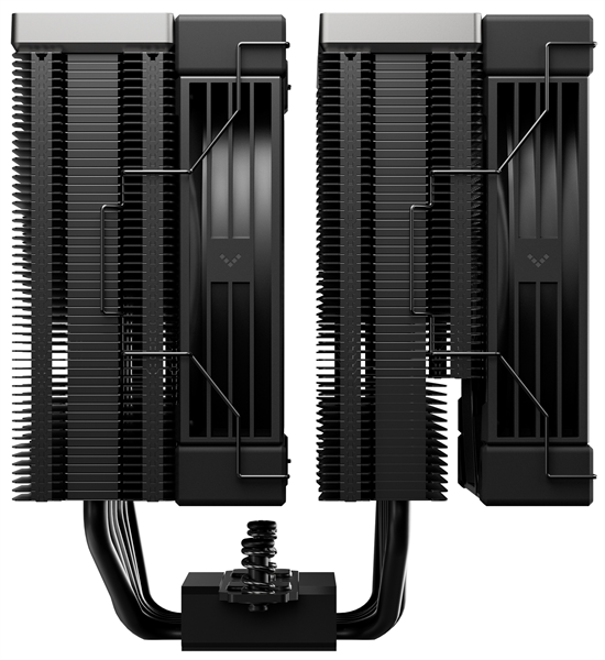 Фото DEEPCOOL AK620 G2 DIGITAL NYX LGA1851/1700/1200/115X/AM5/AM4 (8шт/кор, TDP 260W, PWM, DUAL Fan 120mm, 6 тепл. трубок, Copper Base, черный) RET (R-AK620G2-BKNNMN-GJD-1)