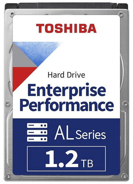 Toshiba Enterprise HDD 2.5" SAS 1.2Tb (1200Gb), 10000rpm, 128MB buffer, 512e, AL15SEB12EQ, 1 year