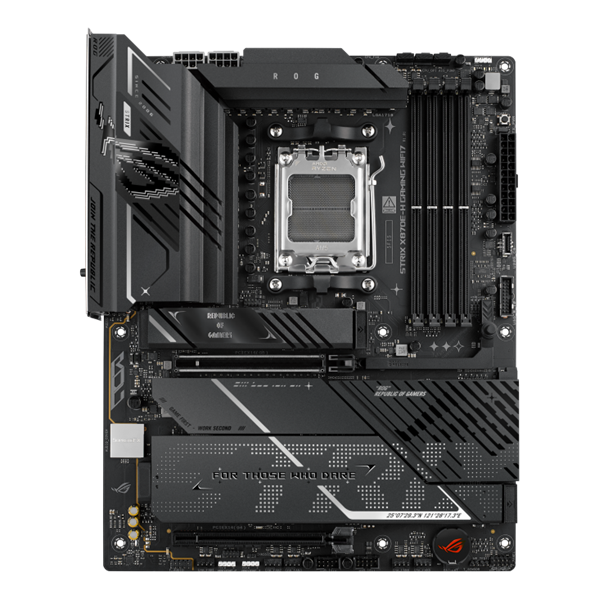 ASUS ROG STRIX X870E-H GAMING WIFI7 AM5, X870, 4*DDR5, 4*SATA, 4*M.2, 8*USB 3.2, 6*USB4, 2*Type-C, 2*PCIx16, HDMI, ATX; 90MB1M90-M0EAY0