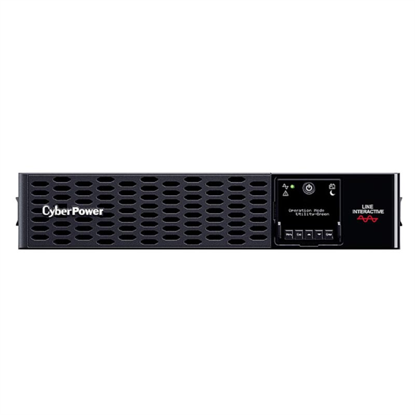 CyberPower PR3000ERTXL2U NEW Line-Interactive 3000VA/3000W USB/RS-232/EPO/Dry/SNMPslot (IEC C13 x 6, IEC C19 x 2) (12V / 9AH х 4)