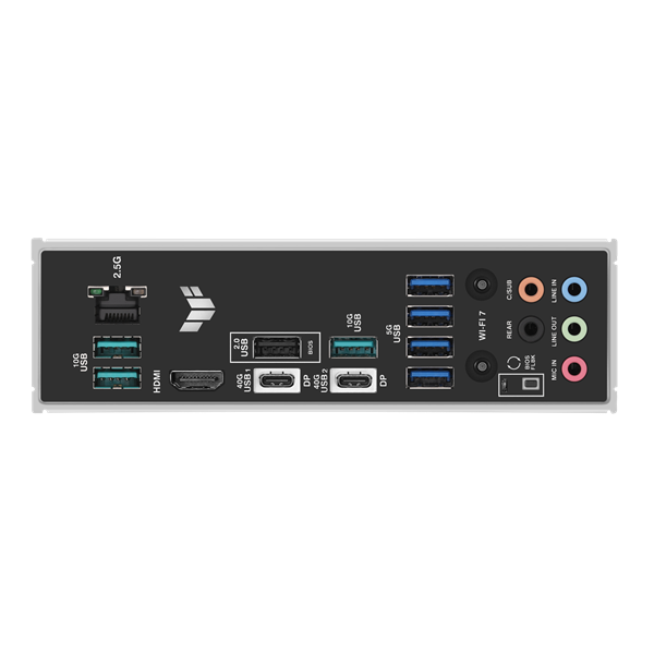 Фото ASUS TUF GAMING X870-PLUS WIFI, AM5, X870, 4*DDR5, 2*SATA, 4*M.2, 1*USB 2.0, 7*USB 3.2, 2*USB4, 2*Type-C, 3*PCIx16, HDMI, ATX; 90MB1IU0-M0EAY0