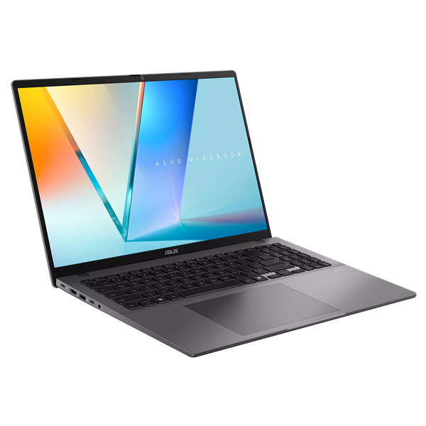 Фото ASUS Vivobook S16 S3607AA-SH112 Intel Core Ultra 7 355 2.3 GHz /DDR5 16GB 1TB M.2 NVMe PCIe 4.0 SSD/Intel Arc Graphics 16" WUXGA (1920 x 1200) OLED 16:10/No OS/Matte Gray/1.70 kg