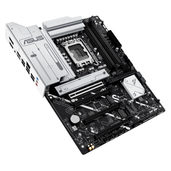 Фото ASUS PRIME Z890-P, LGA1851, Z890, 4*DDR5, 4*SATA, 4*M.2, 3*USB 3.2, 4*USB 2.0, Type-C, 4*PCIx16, HDMI+DP, ATX; 90MB1I50-M0EAY0