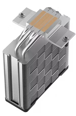 Фото DEEPCOOL AG400 G2 LGA1851/1700/AM5/AM4 (18шт/кор, TDP 220W, PWM, Fan 120mm, 4 тепл. трубки, черный) RET (R-AG400-BKNPMG2-G)