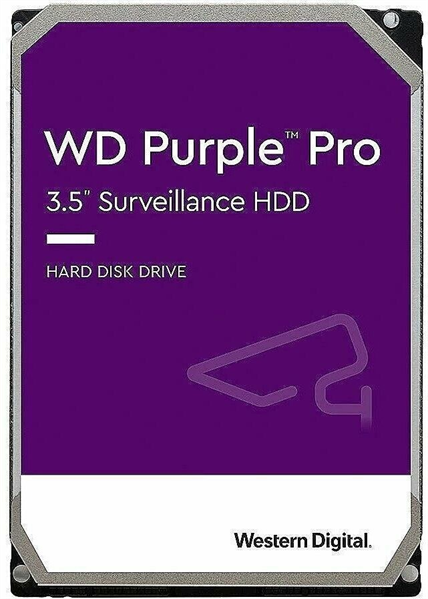 Фото Western Digital Purple HDD 3.5" SATA 2TB, IntelliPower, 64MB buffer (DV&NVR), WD23PURZ, 1 year