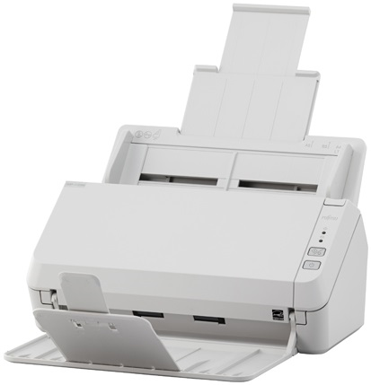 Фото Ricoh scanner SP-1125N (Офисный сканер, 25 стр/мин, 50 изобр/мин, А4, двустороннее устройство АПД, USB 3.2, Gigabit Ethernet, светодиодная подсветка) аналог Fujitsu SP-1125N