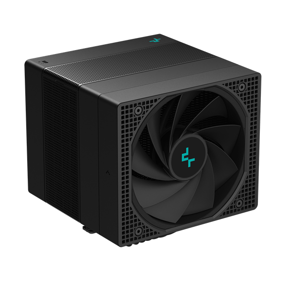 Фото DEEPCOOL ASSASSIN IV LGA20XX/1700/1200/115X/AM5/AM4 (6шт/кор,TDP 280W, PWM, DUAL FAN 140mm + 120mm, DUAL Heatsink, 7 Heatpipe, Copper Base) RET (R-ASN4-BKNNMT-G)