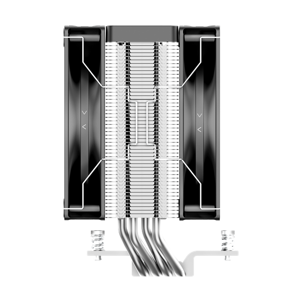 Фото Ocypus Delta A40 Elite BK Dual Fan, 2x120mm FAN, Top Panel, 4 HEAT PIPES, 4-PIN PWM, 500-2000 RPM, 29DBA, HYDRO BEARING, LGA115X/1200/1700/18XX, AM4/AM5