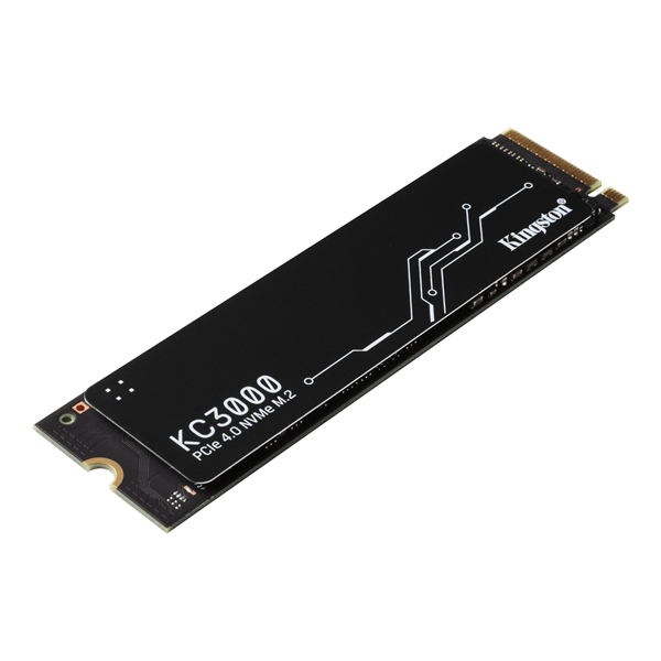 Фото Kingston SSD 1TB KC3000 M.2 2280 PCIe 4.0 x4 NVMe R7000/W6000MB/s 3D TLC MTBF 2M 800TBW Retail 1 Year Warrаnty