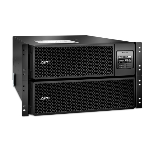 Фото APC Smart-UPS SRT RM, 8000VA/8000W, On-Line, Extended-run, Rack 6U (Tower convertible), Pre-Inst. Web/SNMP, with PC Business, Black, 1 year warranty