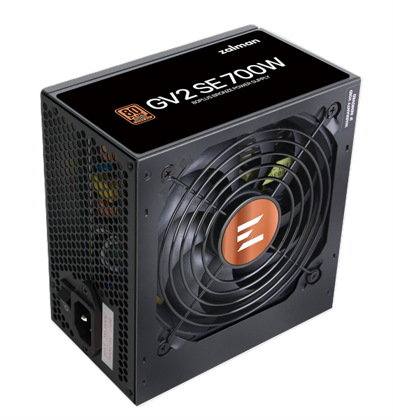 Фото Zalman ZM700-GV2SE, 700W, ATX12V v2.52, APFC, 12cm Fan, 80+ Bronze, Retail