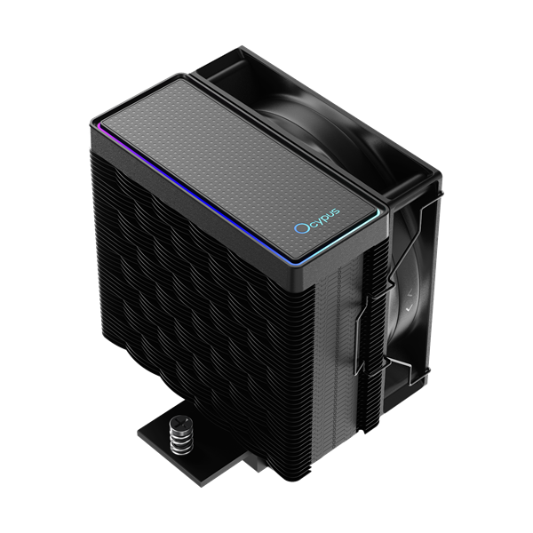 Фото Ocypus Gamma A40 BK ARGB, 100mm ARGB FAN, Top ARGB Panel, 4 HEAT PIPES, 4-PIN PWM, 600-2400 RPM, 29DBA, HYDRO BEARING, LGA115X/1200/1700/18XX, AM4/AM5
