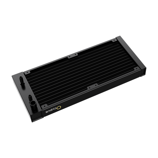 Фото Ocypus Sigma L24 PRO BK, 240mm, LCD Pump, 2x120mm FDB fans, LGA115X/1200/1700/18XX, AM4/AM5