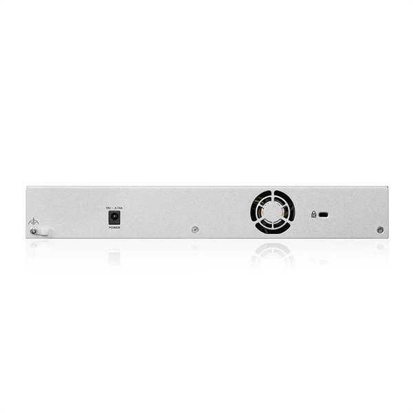 Фото Zyxel USG FLEX 500H с подпиской Gold на 1 год (AV, CF, IDP/DPI, Sandboxing, SecuReporter, Secure Wi-Fi, 72 AP), Rack, 2xRJ-45: 1/2.5G (LAN/WAN), 2xRJ-45: 1/2.5G PoE+ (LAN/WAN), 8xRJ-4