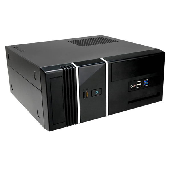 Фото Slim Case InWin BK623 Black 400W RB-S400BN1-0 H 2*USB2.0+2*USB3.0 Audio mATX