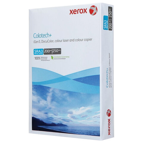 Бумага XEROX Colotech Plus Blue, 90г, A4, 500 листов (кратно 5 шт) см.180112649