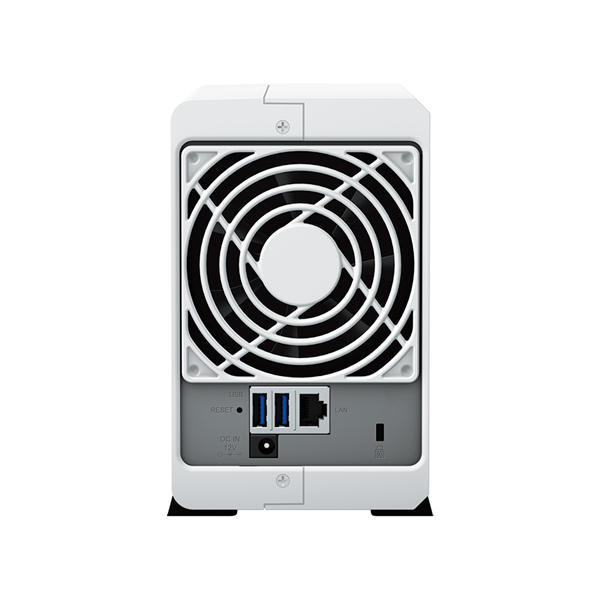 Фото Synology QC 1,7GhzCPU/1Gb/RAID0,1/upto 2 HP HDD SATA(3.5')/2xUSB3.2/1xGbE/iSCSI/2xIPcam(upto 12)/1xPS/1YW (DS223j) repl DS220j