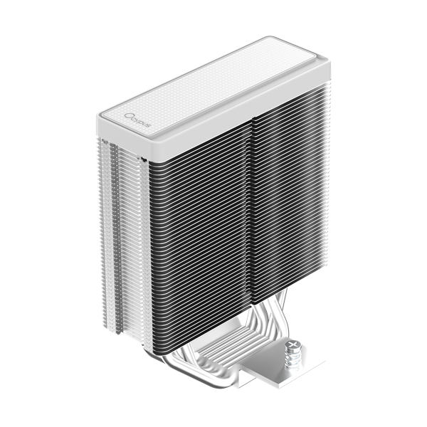 Фото Ocypus Delta A40 Elite WH Dual Fan, 2x120mm FAN, Top Panel, 4 HEAT PIPES, 4-PIN PWM, 500-2000 RPM, 29DBA, HYDRO BEARING, LGA115X/1200/1700/18XX, AM4/AM5